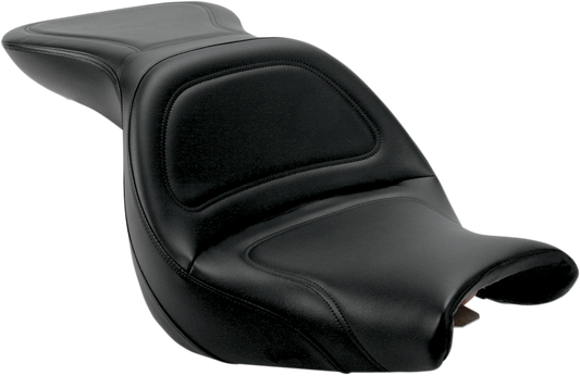 SADDLEMEN Seat - Explorer - without Backrest - Stitched - Black - V750 Aero H04-13-029