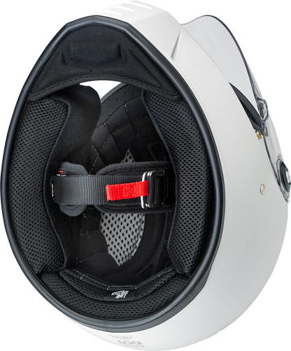 BILTWELL Lane Splitter Helmet - Gloss White - Small 1004-104-102