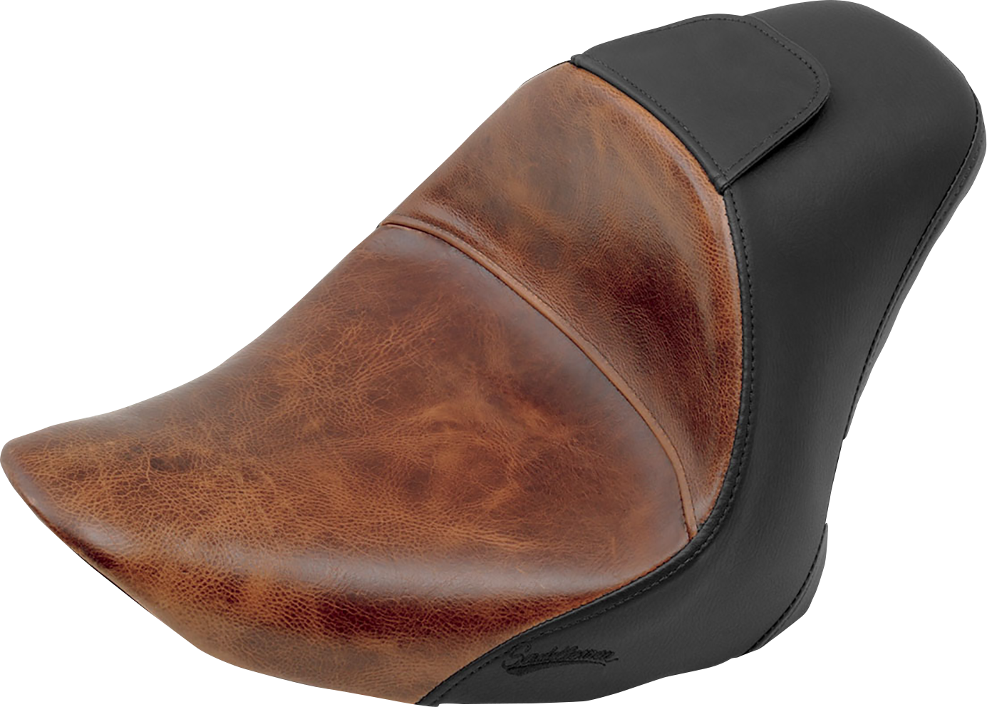 SADDLEMEN Lariat Seat - Softail '06-'17 806-12-0041B