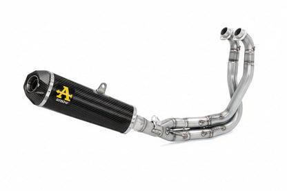 Arrow Full Exhaust, with Titanium Dark muffler for Kawasaki Z650 2021-2024 71937PKNW