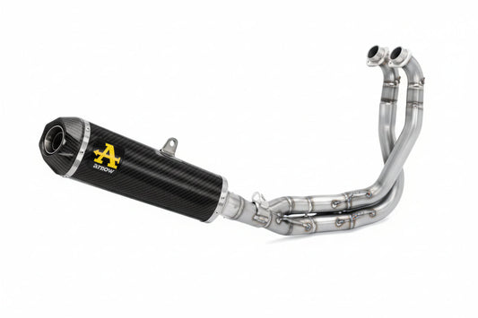 Arrow Full Exhaust, with Titanium Dark muffler for Kawasaki Z650 2021-2024 71937PKNW