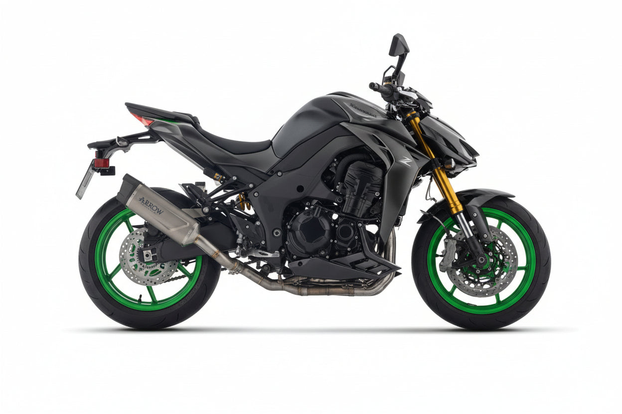 Arrow Kawasaki Z1100 / Z1100se E5+ 25/26 Indy Race Evo Titanium Exhaust - 77507pk