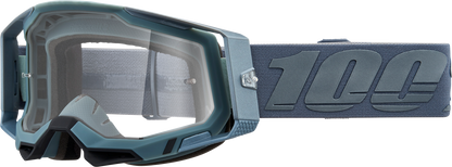 100% Racecraft 2 Goggles - Battleship - Clear 50009-00017