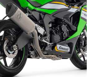 71209PTZ Arrow full Exhaust COMPETITION PISTA FULL Titanium  for ZX-6R 636 2024-25
