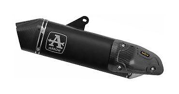 72504VAN Arrow Veloce Homologated Slip-on, Dark for Triumph Tiger 900 20-23