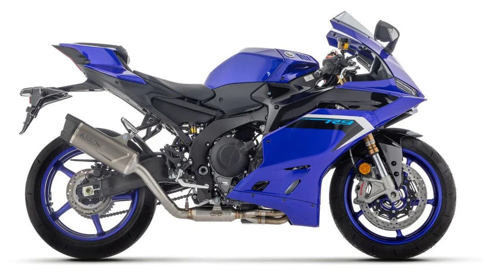 71981PK HOMOLOGATED Full Exhaust Arrow Indy Race EVO Titanium Carbon End Cap Yamaha YZF R9 2025 2026