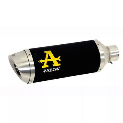 71813AON  Arrow Thunder Exhaust, Aluminum Dark for KTM RC 125 / Duke 390 / RC390 2013-2016