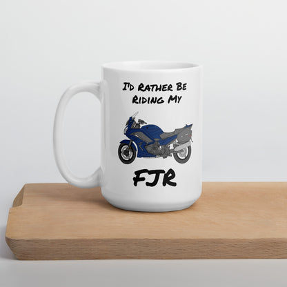 I'd Rather Be Riding My FJR mug