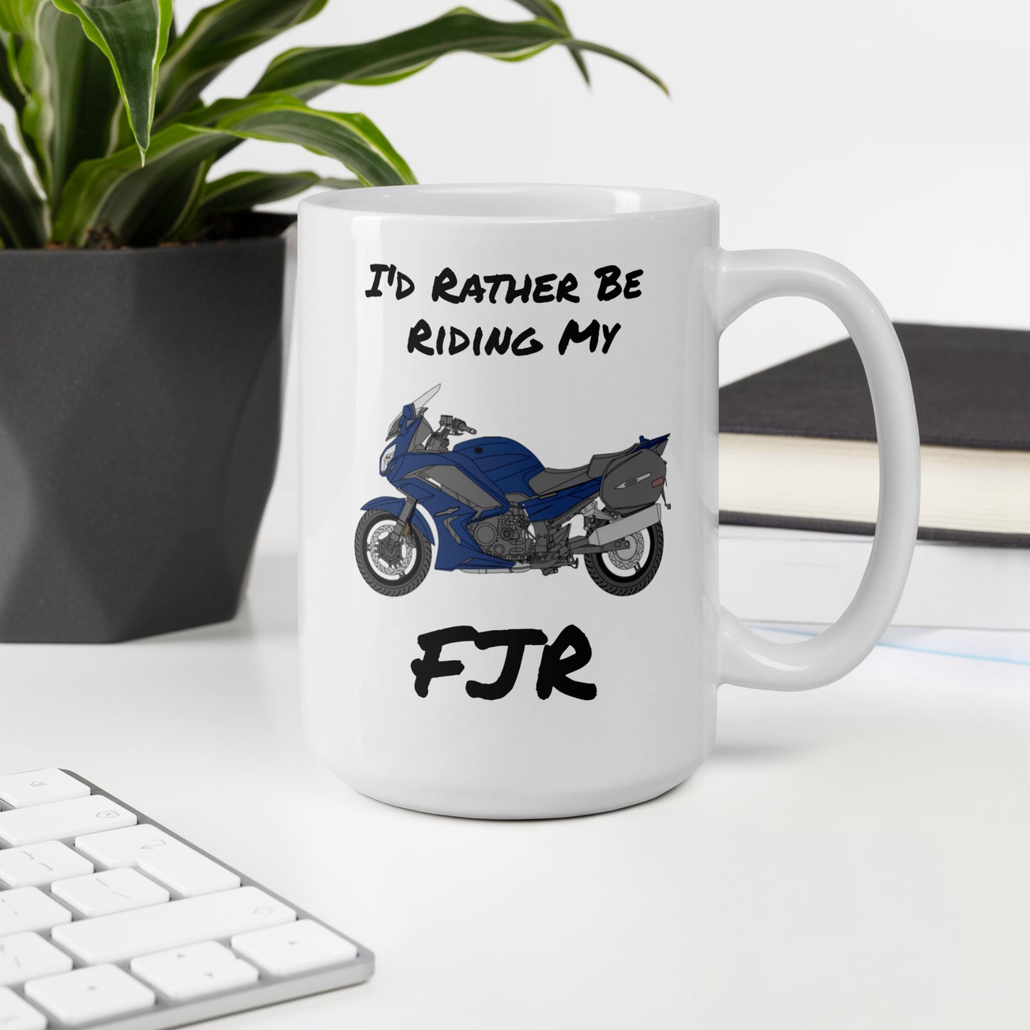 I'd Rather Be Riding My FJR mug